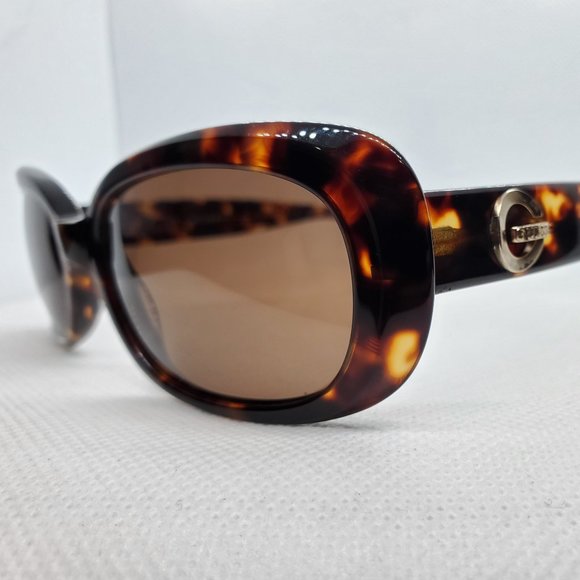 GUESS GU678 BEGUILE Tortoise Cat Eye Sunglasses - Picture 1 of 12